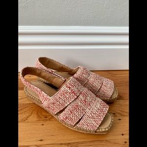 New Naguisa anthropologie Mediterranean shoes size 36